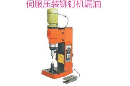 伺服壓裝鉚釘機(jī)漏油的原因有哪些？